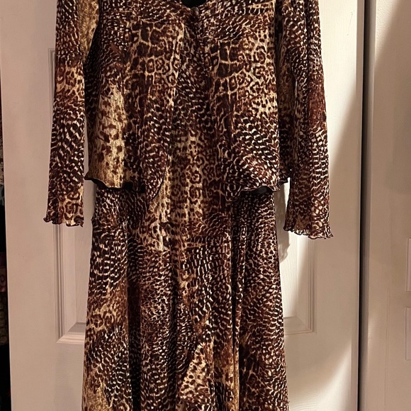 Cheetah Print Dress - Picture 1 of 6